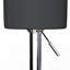 Abital Swivel Upholstered Adjustable Height Bar Stool-1504104881