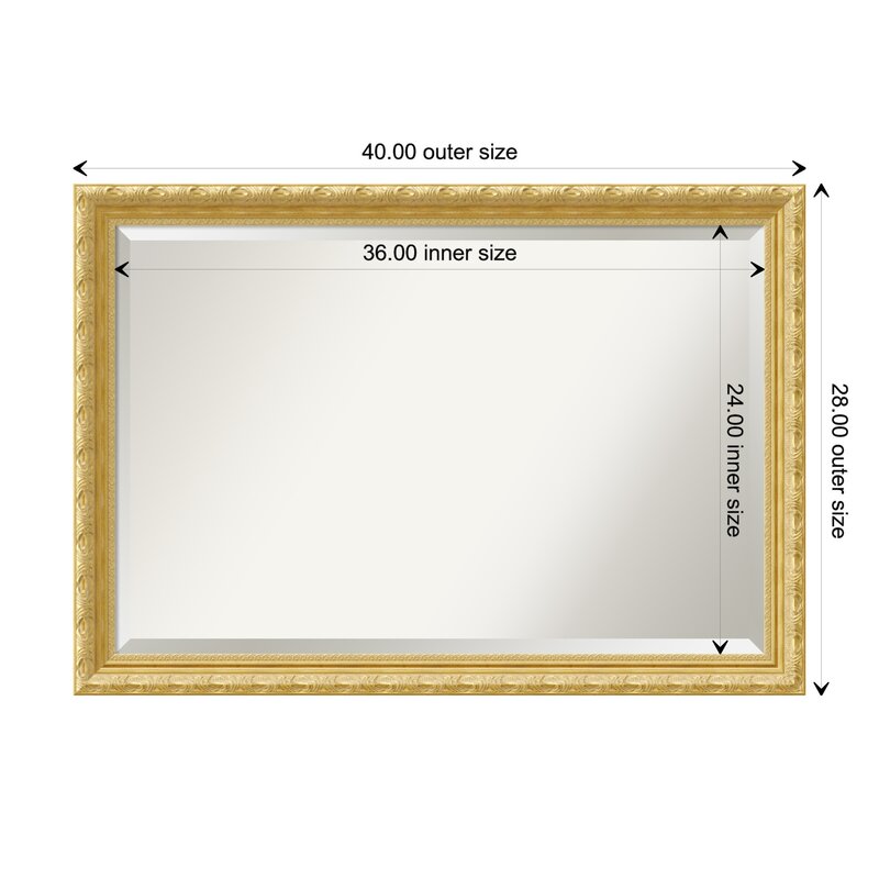 Astoria Grand Pressman Wall Mirror & Reviews | Wayfair