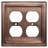 Architectural 2 - Gang Duplex Outlet Standard Wall Plate-63602056