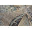 Tapis brun, tapis rétro, tapis de chambre à coucher, tapis turcs, grands tapis 5,1 x 8,4 pi, tapis géométriques