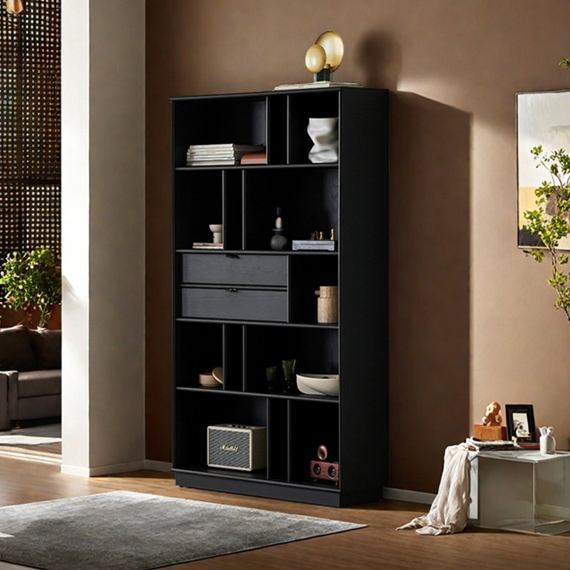 Bibliothèque légère de luxe noire