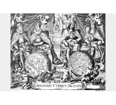 " Atlas Frontispiece By Philip Kilian "