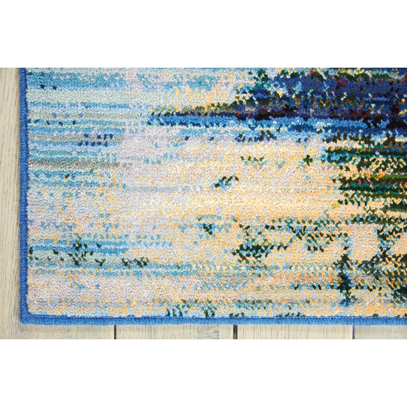 Ostby Wool Crimson Tide Area Rug, Rectangle 4' x 6'