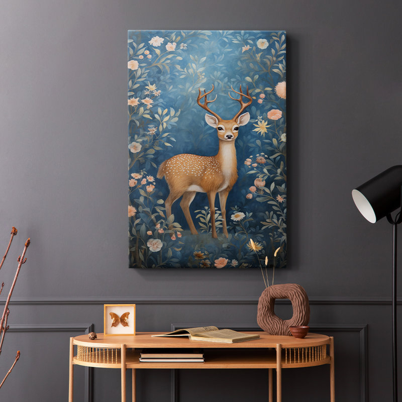 ANIMALS Series CDL XXVII - Toile tendue avec châssis Premium - Prêt à être accroché, H 48 po x l 32 po
