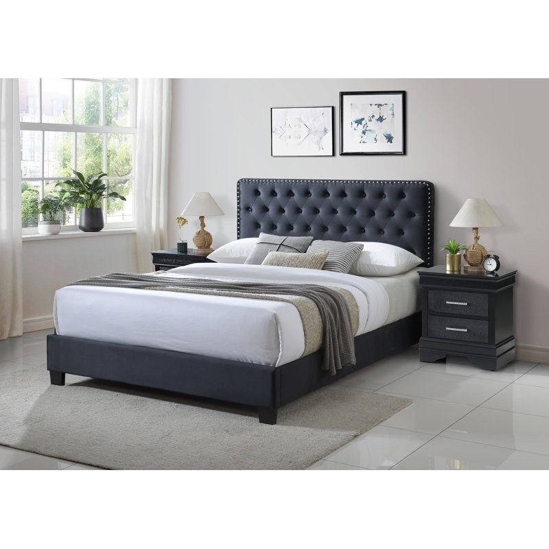 Ensemble de chambre à coucher 3 pièces Keiuna, Très grand