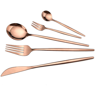 Ensemble de couverts 20 pièces Cherylann, service pour 4