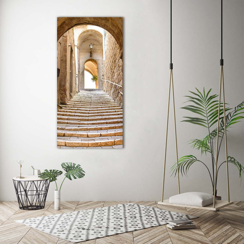 Narrow Streets - Wrapped Canvas Print