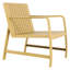 Mobilier intérieur / extérieur 5 pièces 3 places, 2 chaises, 2 tables basses, jaune, structure rouille, Pp toutes saisons, assemblage de 30 minutes, gigogne peu encombrante, patio confortable avec chaises et jaune