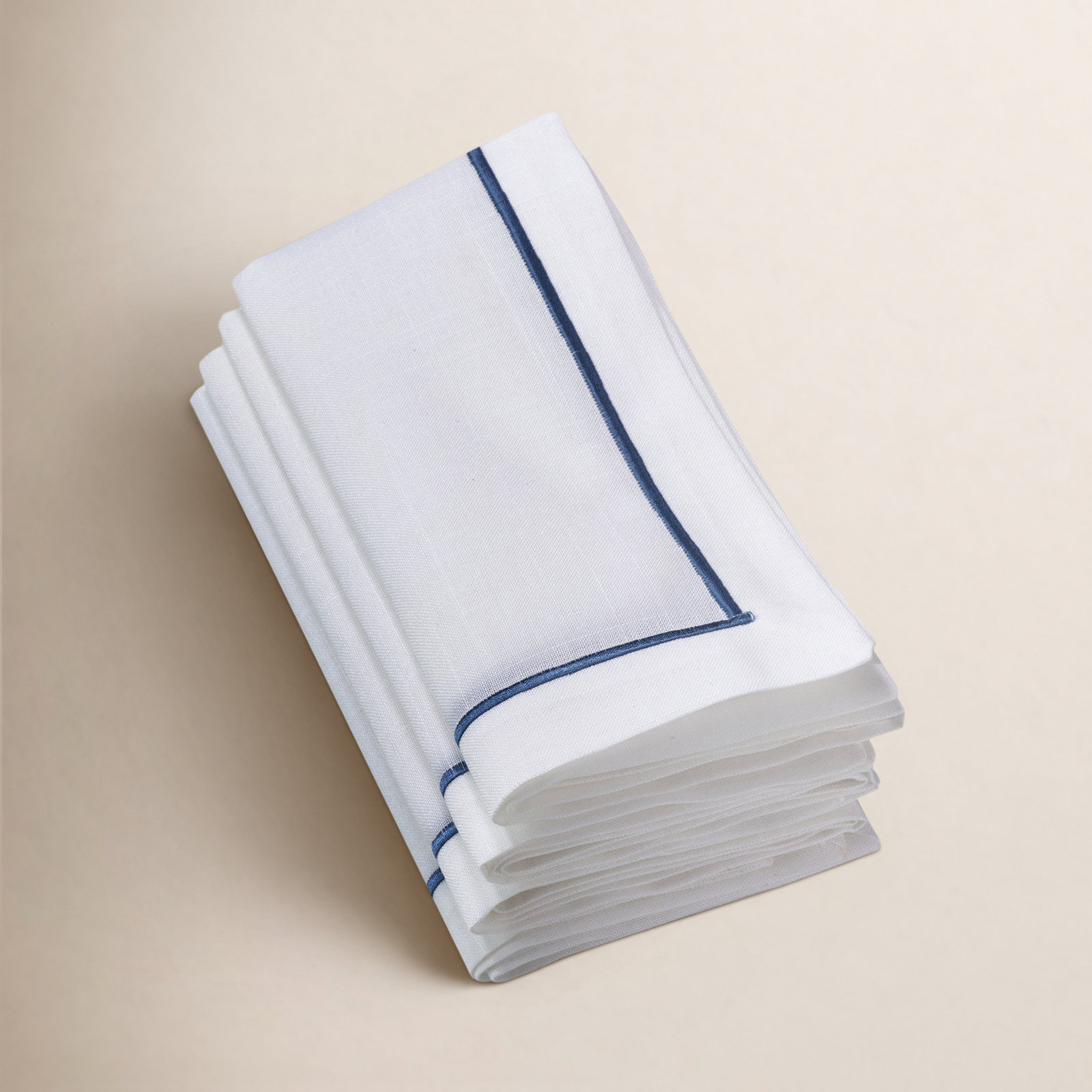 Odelle Reversible Napkin, Sapphire