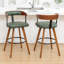 Tabourets de comptoir pivotants en cuir Modern-2105635186-2105635184