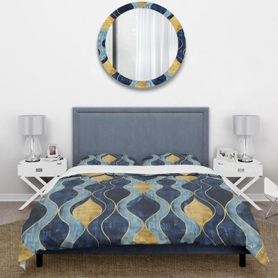 Ensemble de housse de couette Blue Ogee