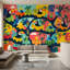 Décoration murale perroquet amovible-308221381-308221385