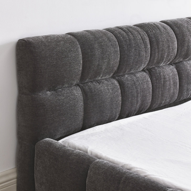 Chenille plateforme Ultimo, Grand, Gris foncé