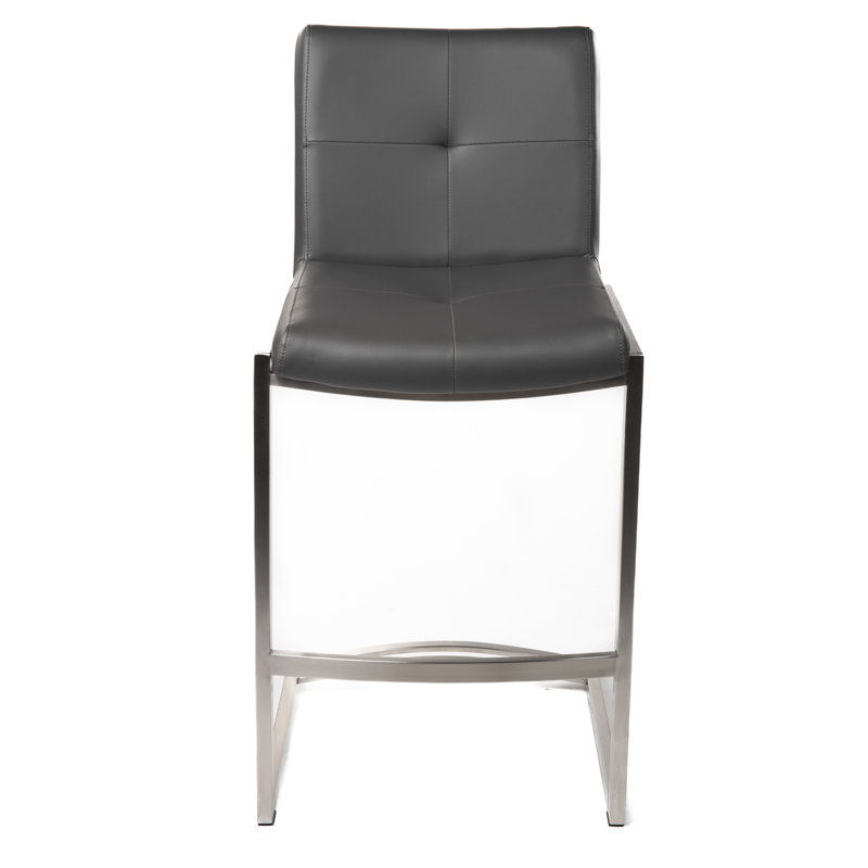 Tabouret de bar Kubic, Gris