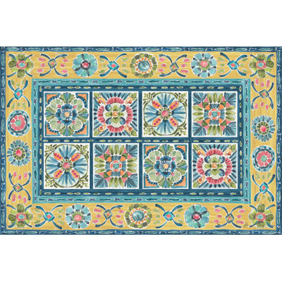 «Gypsy Meadow VII» par Daphne Brissonnet - reproduction d'art sur toile tendue