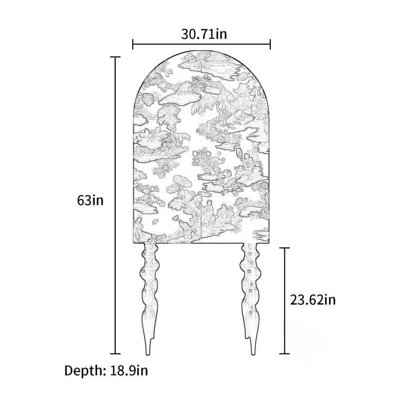 Armoire d'appoint, Blanc