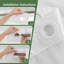 Rideau de douche No Hook Ruffle Farmhouse