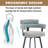 Full Back Upholstered Metal Stool-238596641-238596643