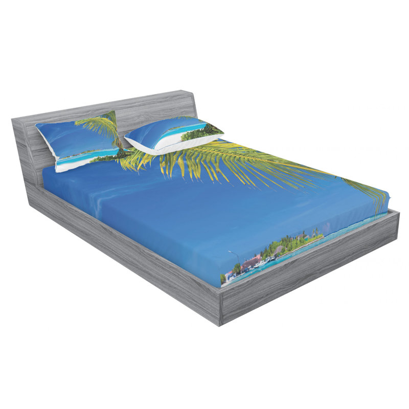 Microfiber Sheet Set, Full Sheet Set with Fitted Sheet