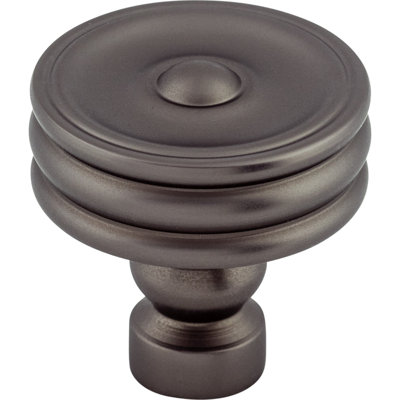Brixton Ridged 1 1/4" Diameter Round Knob