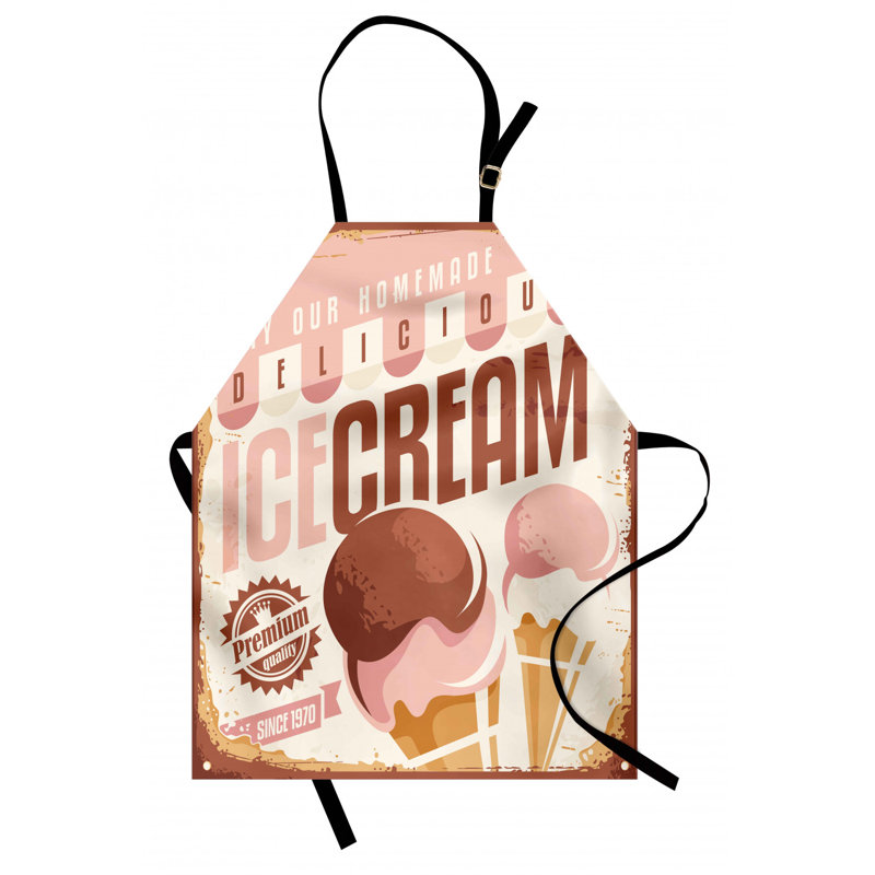 Tablier crème glace