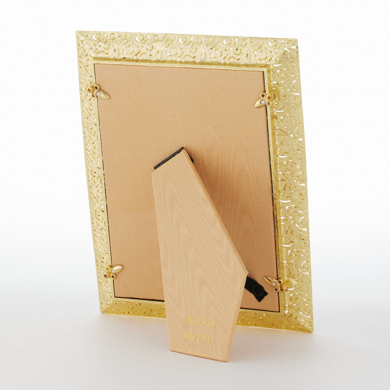 Biarritz Metal Picture Frame, Gold