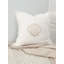 Seashell Linen Fringe Pillow-297318293-297318282