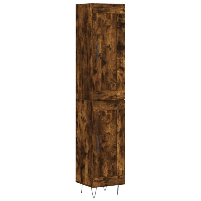 34.5cm Sideboard, Smoked Oak