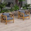 Ensemble de conversation de patio 3 pièces avec table ronde et coussins moelleux-1388852671