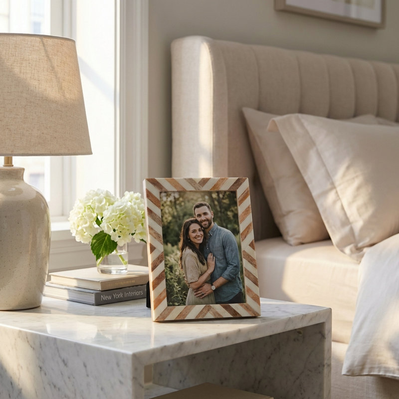 Ensemble de 2 cadres photo Chevron, Petit