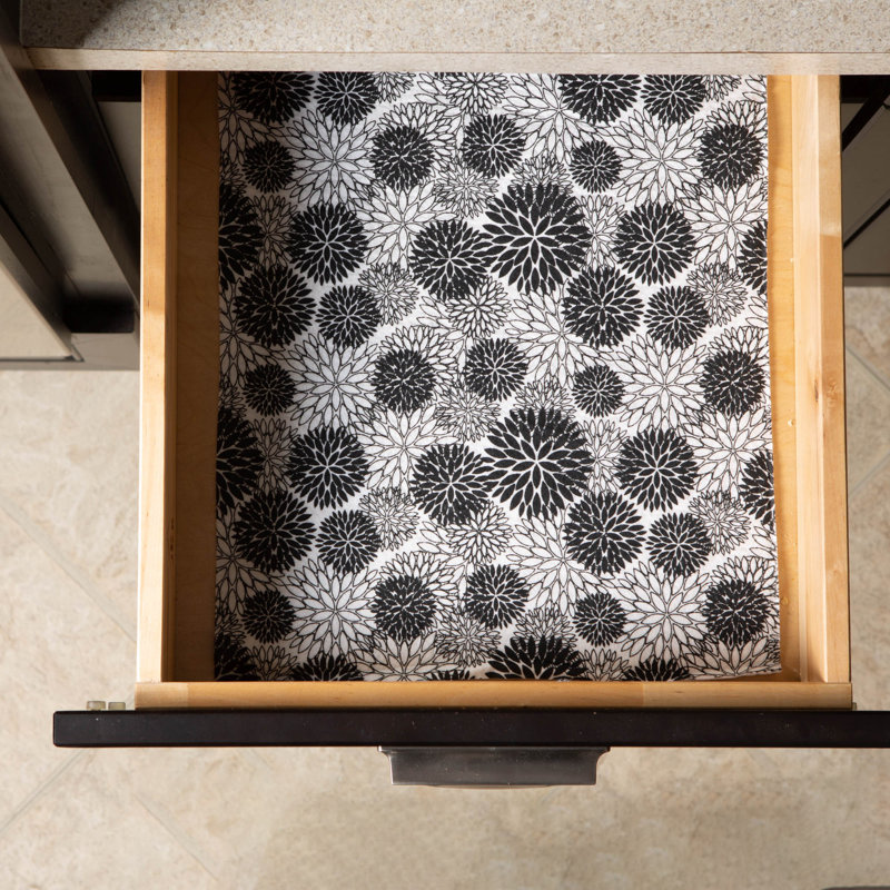 Trung Shelf Liner, Black