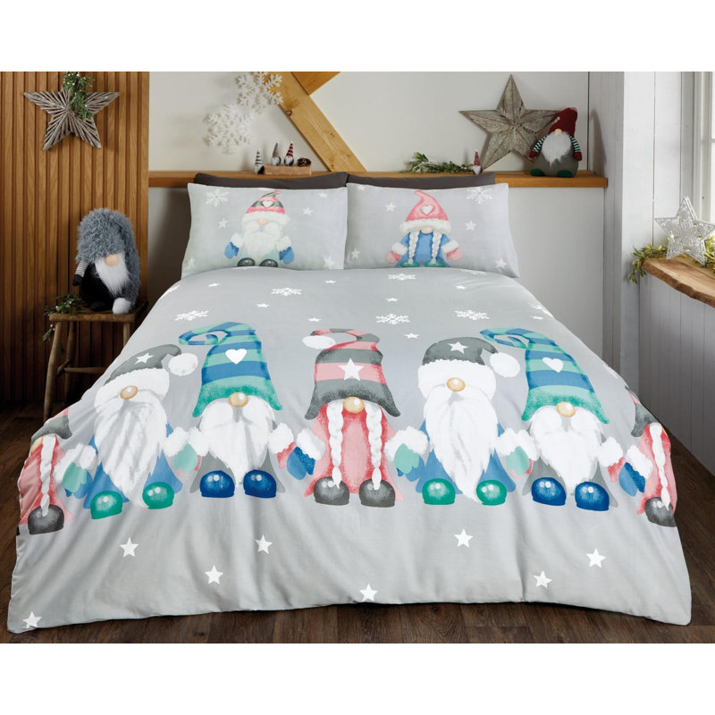 Cotton Blend Duvet Cover Set with Pillowcases Included, Single Duvet Cover + 1 Standard Pillowcase