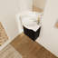 Meuble-lavabo à fermeture en douceur avec lavabo, 16 pouces pour petite salle de bain-1458096076