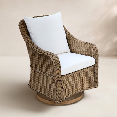 Hudson Sunbrella® Swivel Patio Lounge Chair
