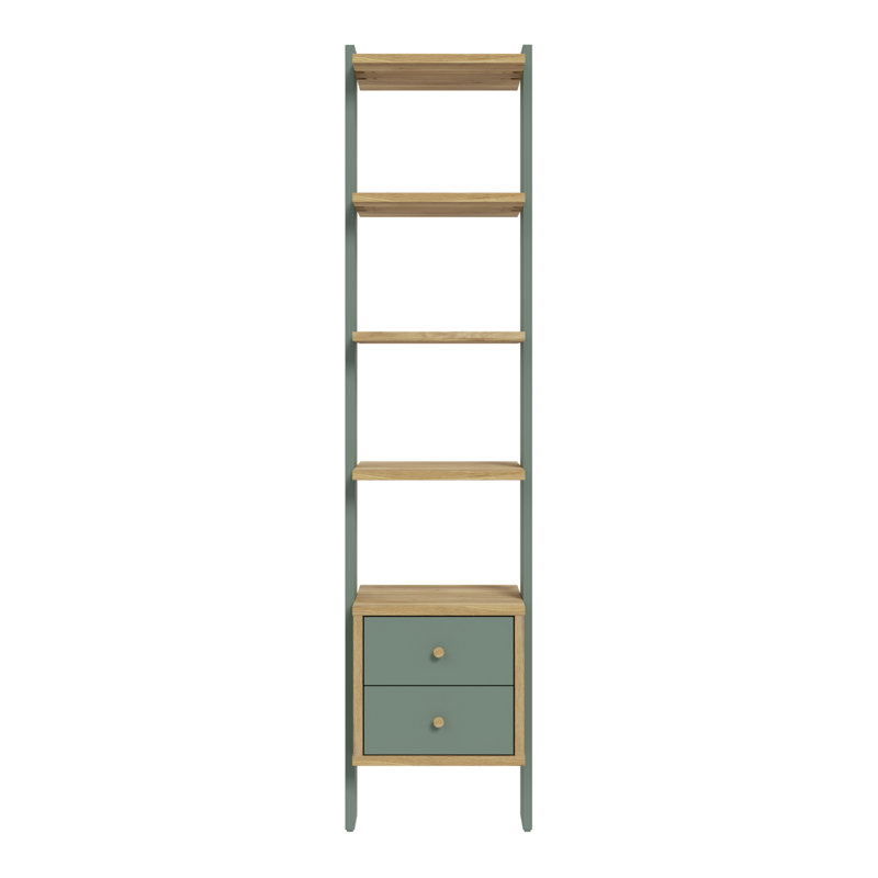 Caskie Manufactured Wood Shelving Unit, (4 Shelves) 184.15cm H x 43.94cm W x 41.15cm D