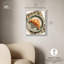 Impression sur toile Glam Breakfast Croissant, art côtier moderne par Art Remedy, cadre blanc, 16 x 20-339118118-339118117