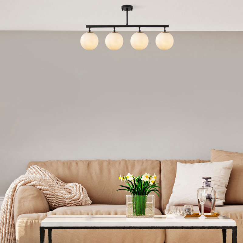 Luper 4 - Light Kitchen Island Pendant, Black
