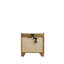 Table de chevet Garcia brun clair Aspen avec DEL et USB