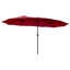Parasol de marché rectangulaire 15 pi Sermin-1747641428