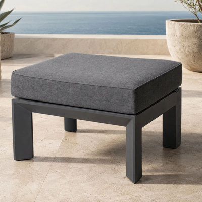 MIMO Modular Aluminium Ottoman with Cushion