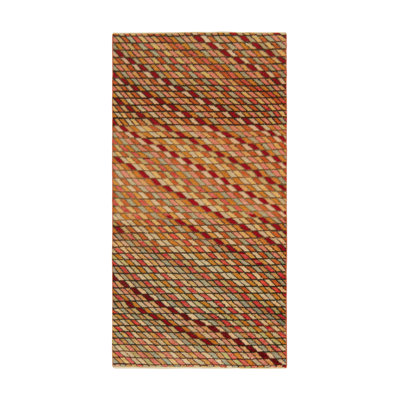 One-of-a-Kind 2’6”x5’2” Hand Knotted Area Rug