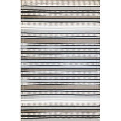 Tapis rayé intérieur / extérieur en polypropylène