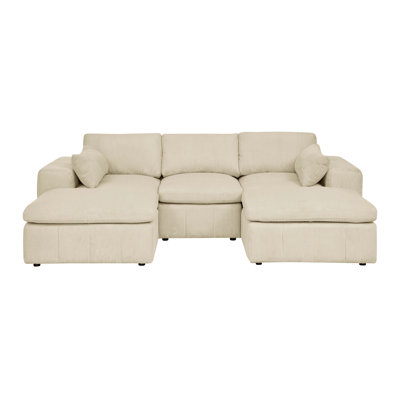 Princescy Corduroy Modular Sectional by Everly Quinn