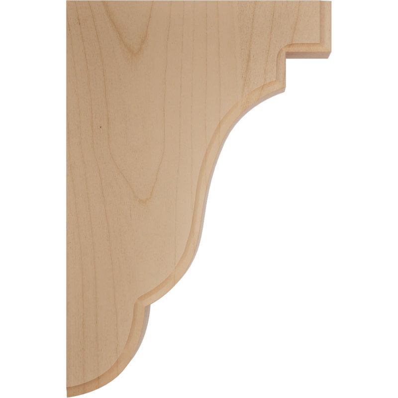Support Bedford, Aulne, 1,75 po X P 5 po X P 7,5 po H