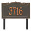 Plaque d'adresse sur 1 ligne Signature Series-2009333370-2009333375-2009333254