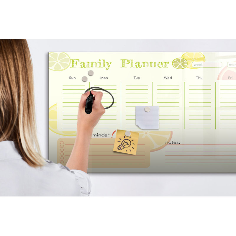 Magnetic Glass Dry Erase Board