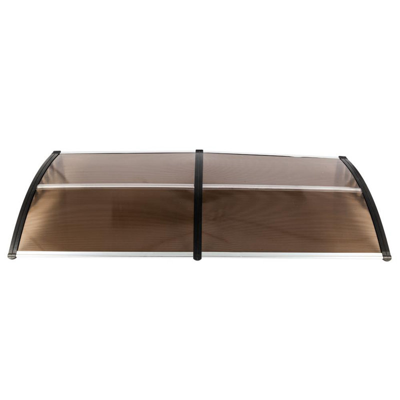 Happy Girl 2.01cm W x 0.99cm D Plastic Brown Cover Retractable Door / Window Awning