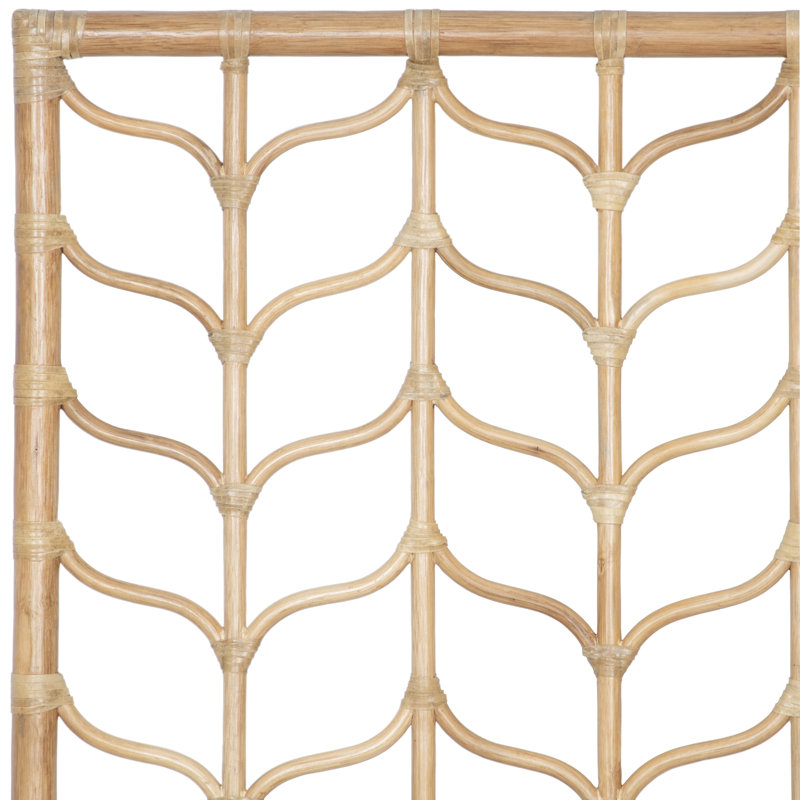 Ivy Open-Frame Headboard, King, Tan