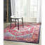 Tapis oriental rouge vif Llelend-1013885199