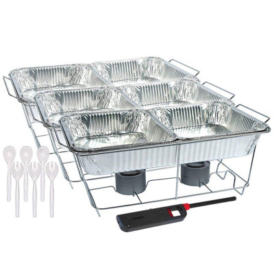 24Pcs Disposable Chafing Set